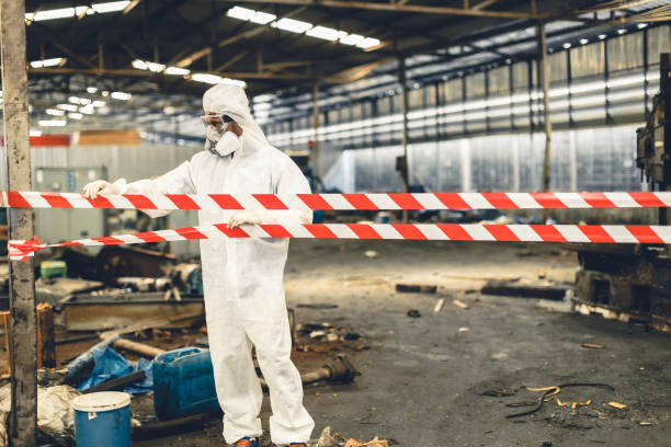 Professional Infectious Disease Decontamination technician working in Selah, WA